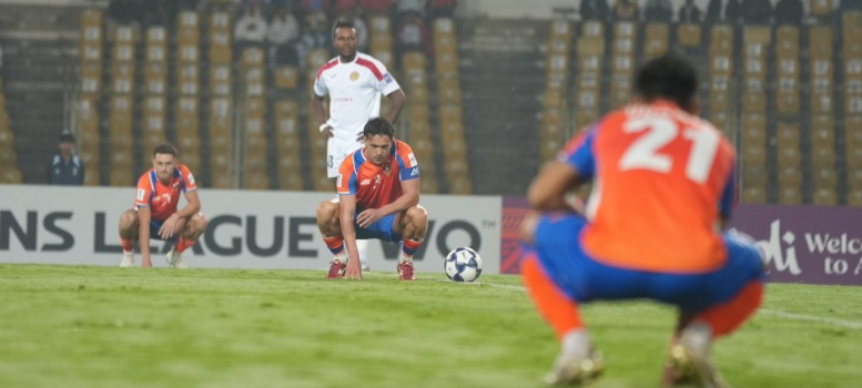 এএফসি খেলার মাঝেই আইএসএল নিয়ে অভিনব বার্তা এফসি গোয়ার