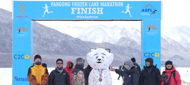 Ladakh-এর প্যাংগং সো-তে ম্যারাথনের নাম উঠল গিনেস বুকে