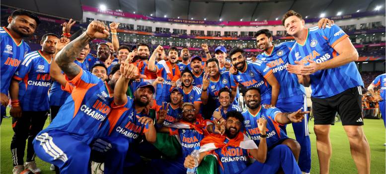 নরেন্দ্র মোদী স্টেডিয়ামের হতাশা কাটিয়ে T20 World cup 2026 Champion ভারত