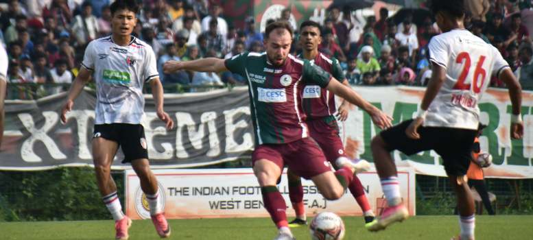 IFA Shield 2026-এ ঘরের মাঠে নর্থইস্ট ইউনাইটেডের কাছে আটকে গেল মোহনবাগান