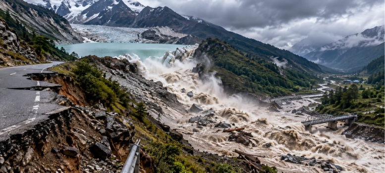 Bhutan Lake Brust: উত্তরবঙ্গ ও অসমে বন্যার আশঙ্কা, স্থানীয়দের সরানো হল নিরাপদ স্থানে