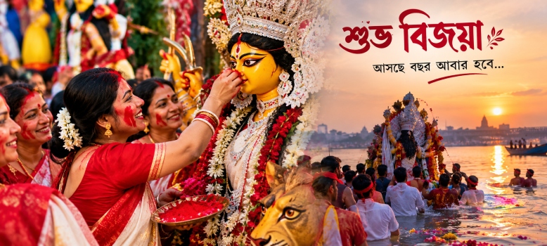 Bijoya Dashami: বিদায়ের সুরে বাঙালির সবচেয়ে আবেগের দিন
