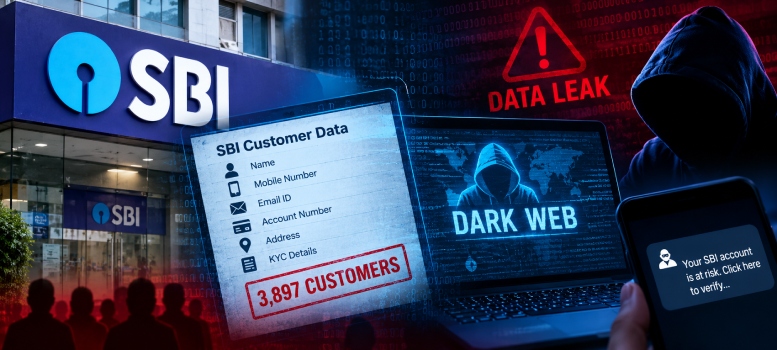 SBI Data Leak: ডার্ক ওয়েবে ৩,৮৯৭ গ্রাহকের তথ্য, বড়সড় সাইবার প্রতারণার আশঙ্কা